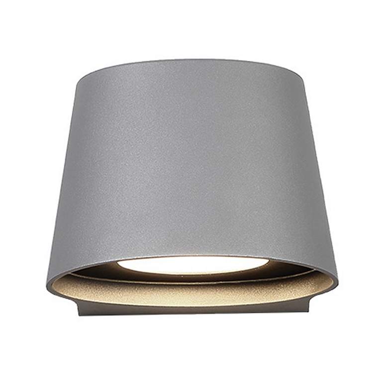 Image 2 dweLED Mod 5 1/4" High Graphite LED Outdoor Wall Light more views