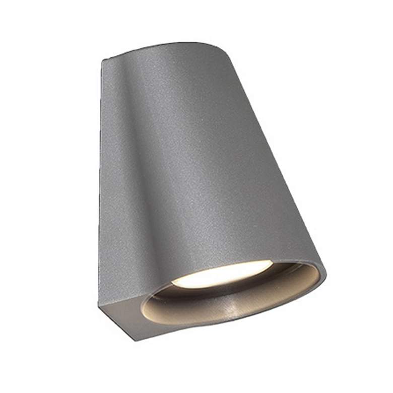 Image 3 dweLED Mod 5 1/4 inch High Graphite LED Outdoor Wall Light more views