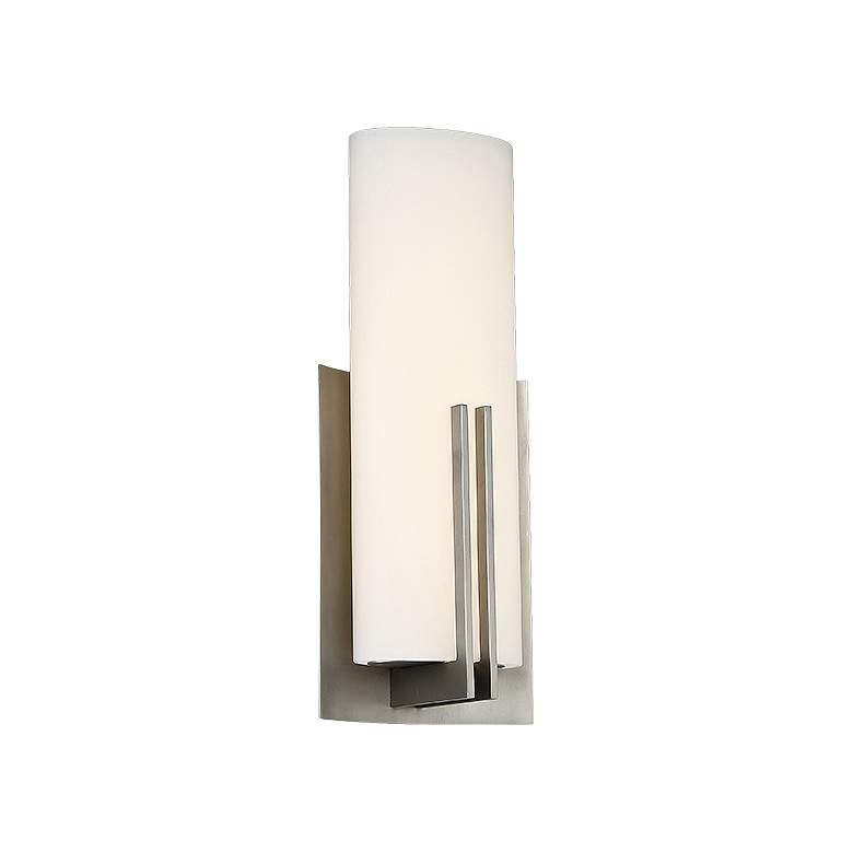 Image 2 dweLED Moderne 15 inch High Satin Nickel LED Wall Sconce