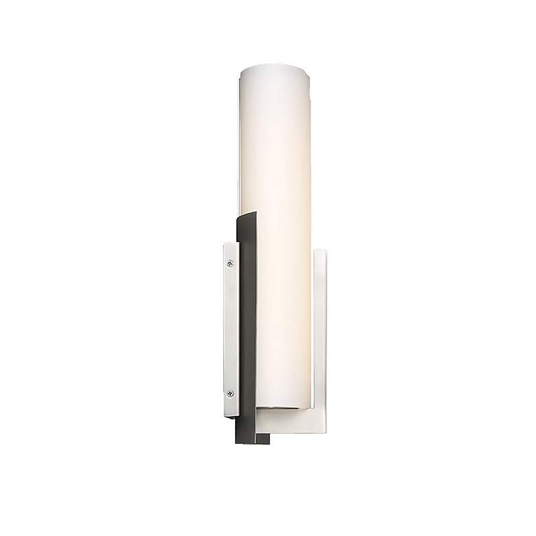 Image 4 dweLED Moderne 15" High Satin Nickel LED Wall Sconce more views