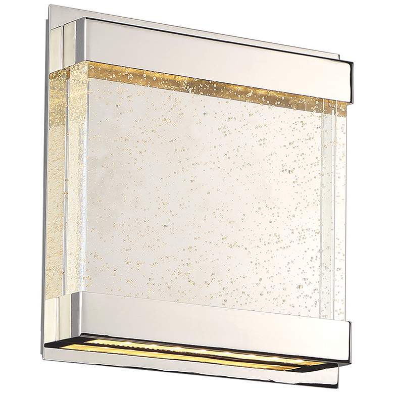 Image 2 dweLED Mythical 12" High Polished Nickel LED Wall Sconce