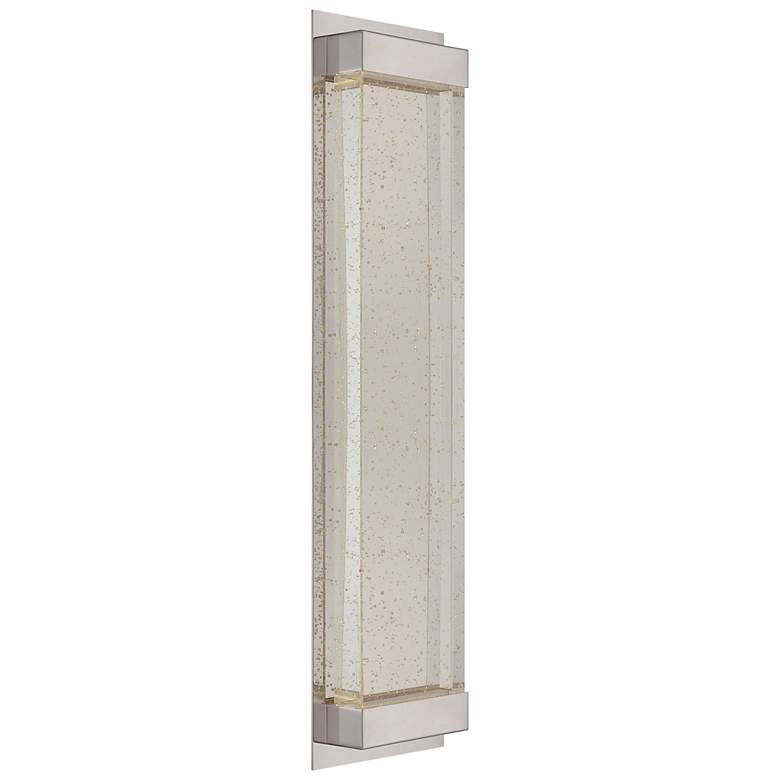Image 1 dweLED Mythical 24" High Polished Nickel LED Wall Sconce
