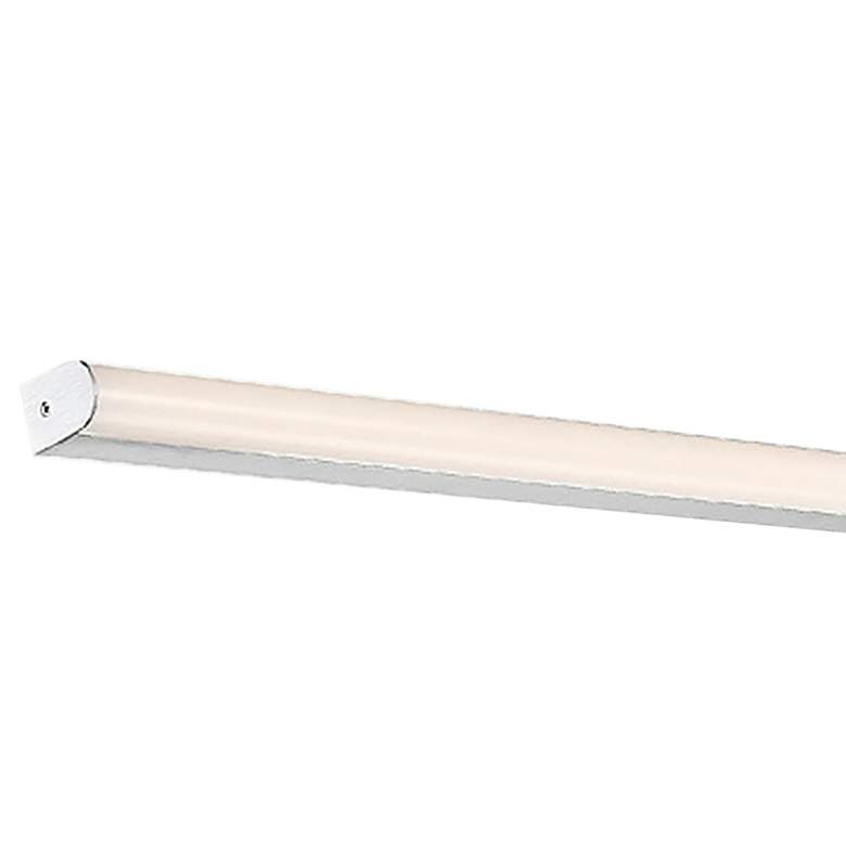 Image 3 dweLED Nightstick 61" Wide Brushed Aluminum LED Bath Light more views