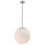1_dweLED Niveous 13 3/4" Wide Brushed Nickel LED Pendant Light