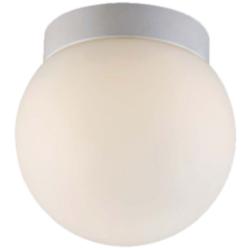 dweLED Niveous 6&quot; Wide White LED Ceiling Light