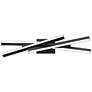 1_dweLED Parallax 27" Wide Black 2700K LED Vanity Bath Light