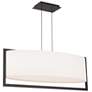 3_DweLED Park Avenue 30 3/4" Wide Black LED Pendant Light