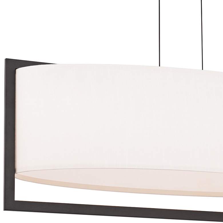 Image 4 DweLED Park Avenue 30 3/4" Wide Black LED Pendant Light more views