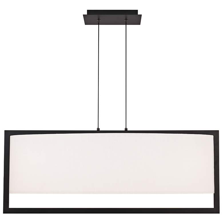 Image 5 DweLED Park Avenue 30 3/4" Wide Black LED Pendant Light more views