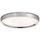 dweLED Planets 22" Wide Brushed Nickel LED Ceiling Light
