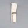 1_dweLED Prohibition 20" High Satin Nickel LED Wall Sconce