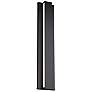 2_dweLED Revels 24" High Black LED Linear Outdoor Wall Light