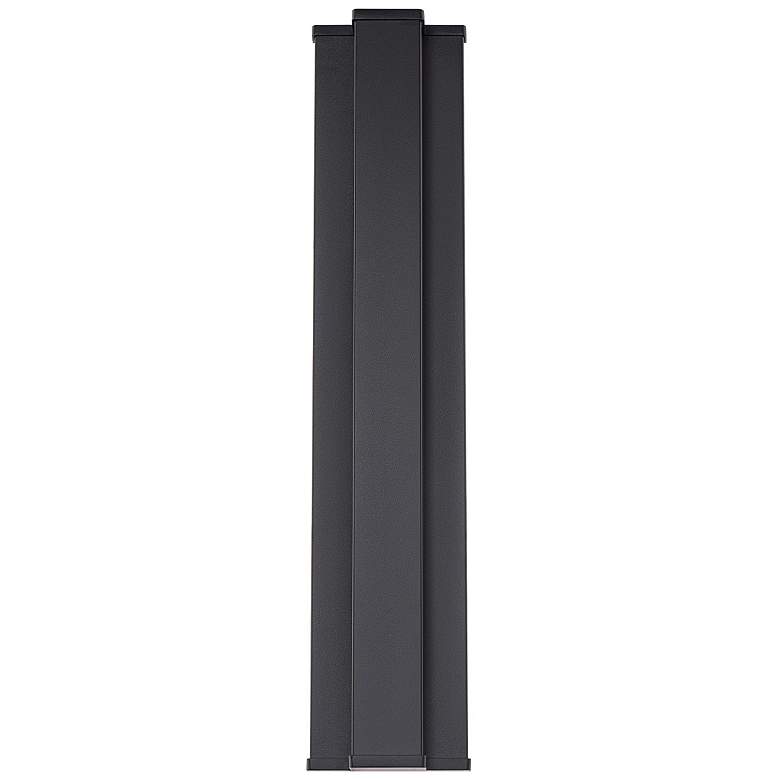 Image 4 dweLED Revels 24" High Black LED Linear Outdoor Wall Light more views