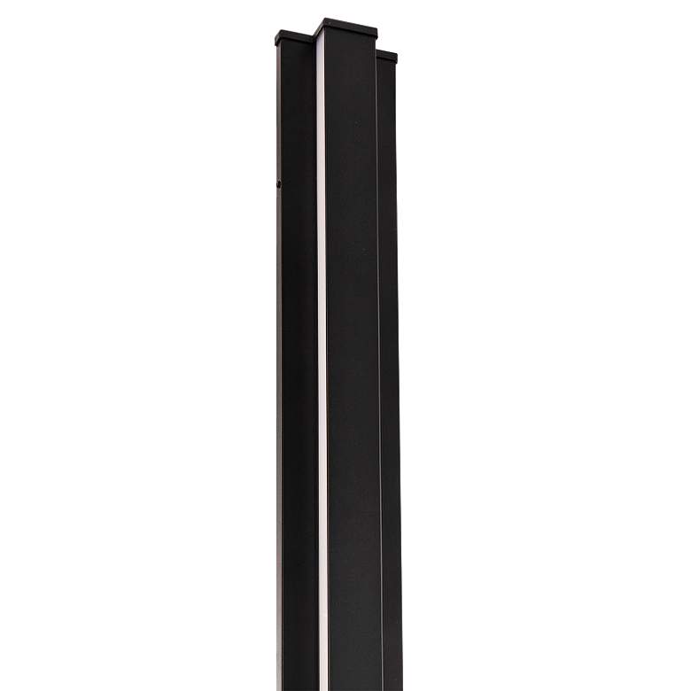 Image 2 dweLED Revels 60" High Black 3000K LED Outdoor Wall Light more views