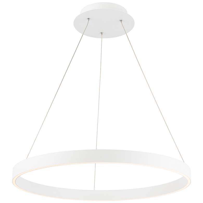 Image 1 dweLED Sirius 24" Wide White LED Pendant Light