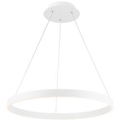dweLED Sirius 24" Wide White LED Pendant Light