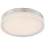 Thumbnail2 of dweLED Slice 9" Wide Brushed Nickel Round LED Ceiling Light