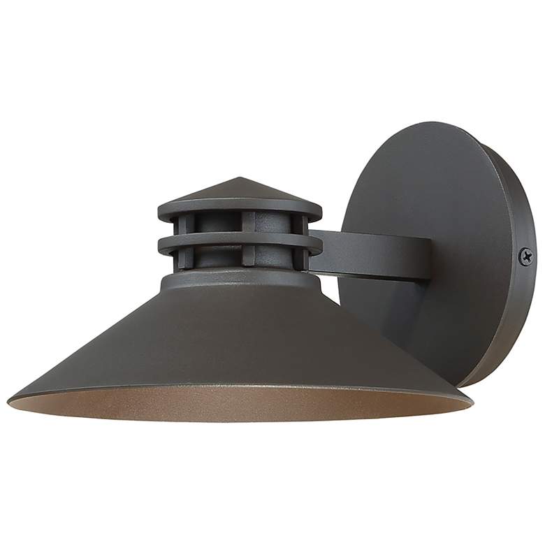 Image 2 dweLED Sodor 5" High Bronze LED Outdoor Wall Light