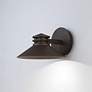1_dweLED Sodor 5" High Bronze LED Outdoor Wall Light