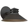 dweLED Sodor 7" High Bronze LED Outdoor Wall Light