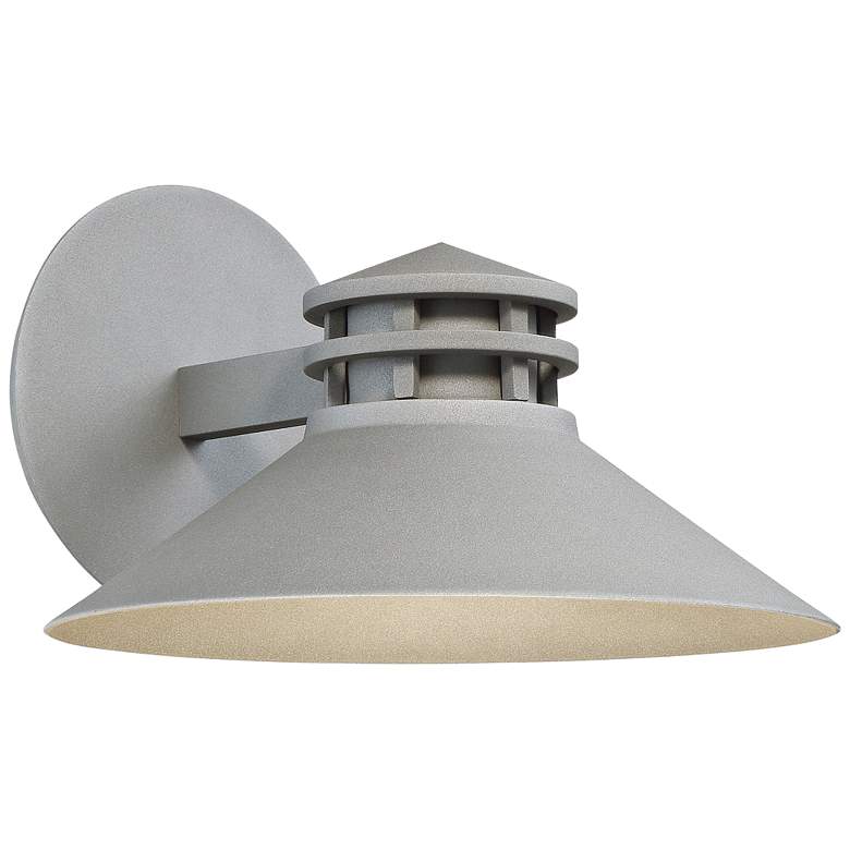 Image 1 dweLED Sodor 7" High Graphite LED Outdoor Wall Light