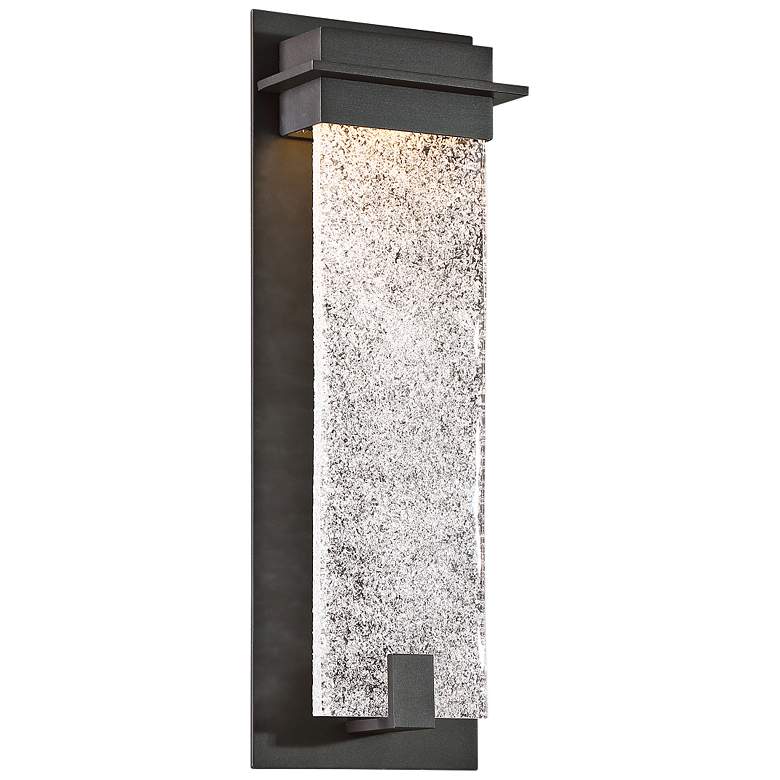 Image 1 dweLED Spa 16" High Bronze LED Outdoor Wall Light