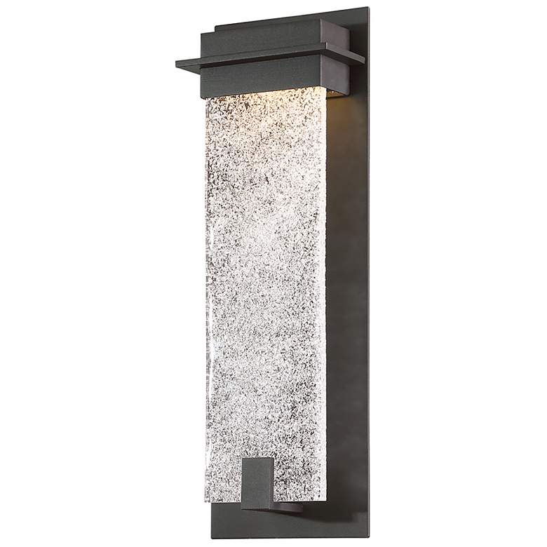 Image 1 dweLED Spa 16" High Bronze LED Outdoor Wall Light