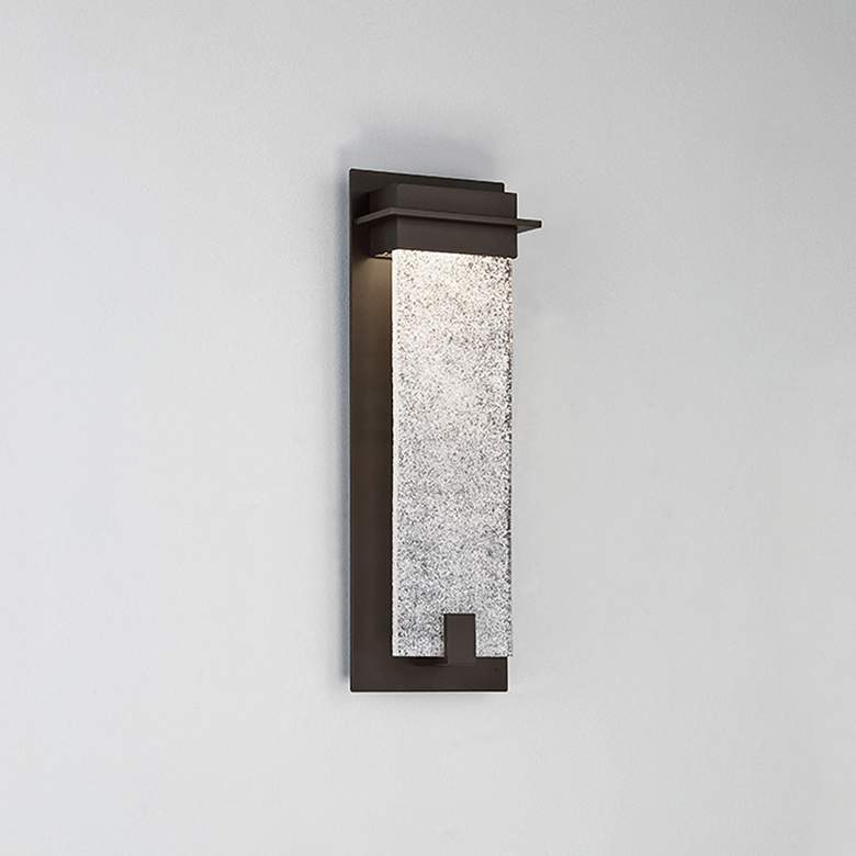 Image 3 dweLED Spa 16" High Bronze LED Outdoor Wall Light more views