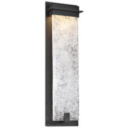 dweLED Spa 22&quot; High Bronze LED Outdoor Wall Light