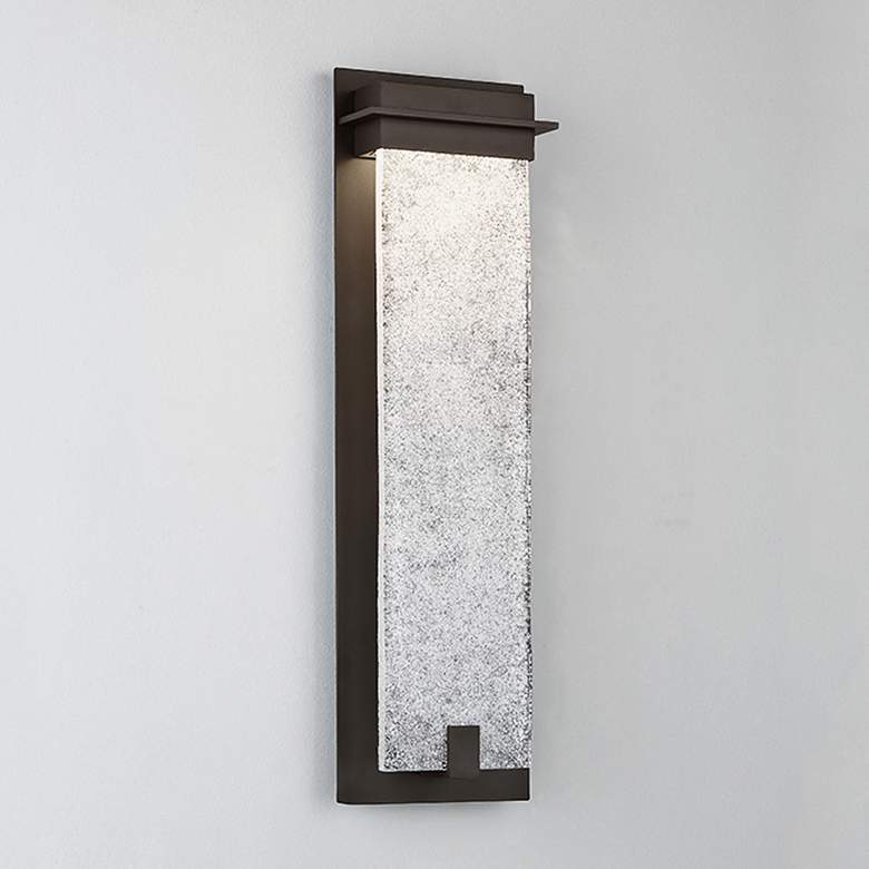 dweLED Spa 22&quot; High Bronze LED Outdoor Wall Light more views
