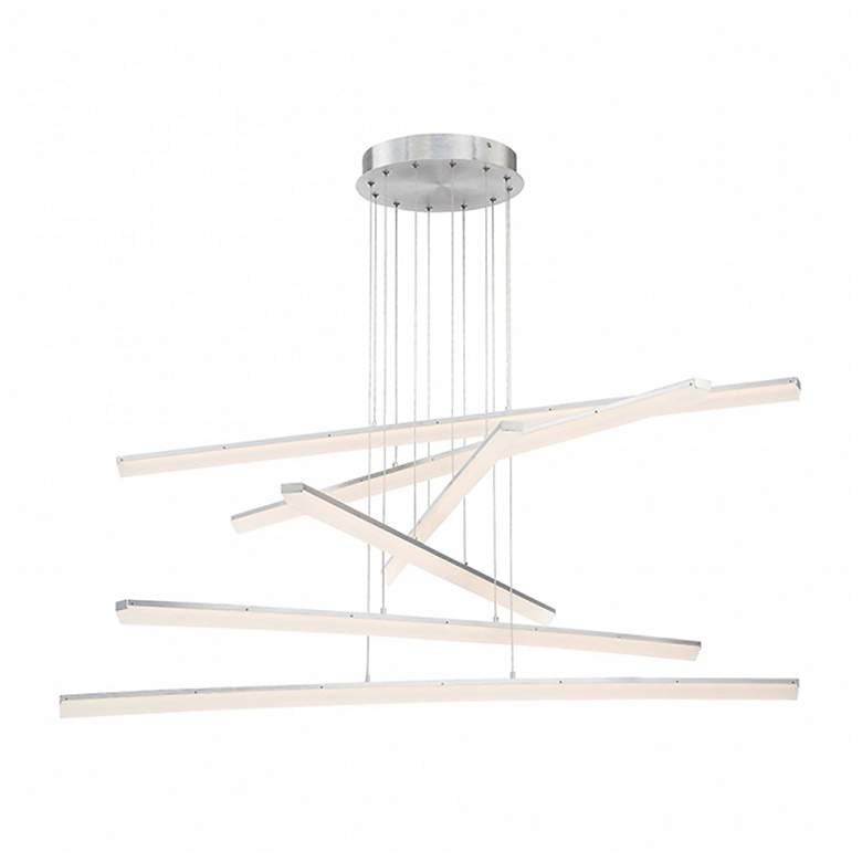 Image 1 dweLED Stack 48" Wide Modern LED Linear Pendant