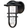 DweLED Steampunk 12 3/4" High Black LED Outdoor Wall Light