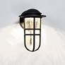 1_dweLED Steampunk 13" High Bronze LED Outdoor Wall Light