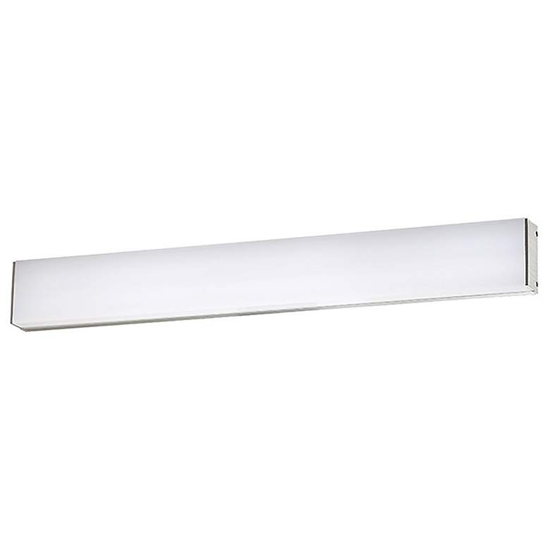 Image 1 dweLED Strip 24 inch Wide Brushed Aluminum 3000K LED Bath Light