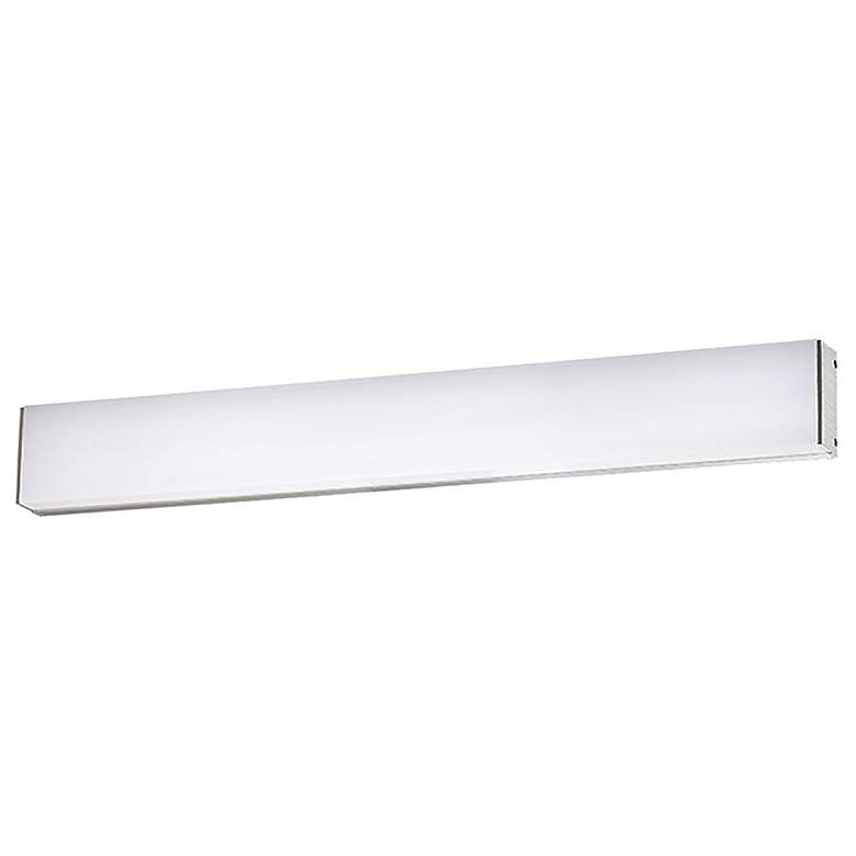 Image 1 DweLED Strip 24" Wide Brushed Aluminum LED Bath Light