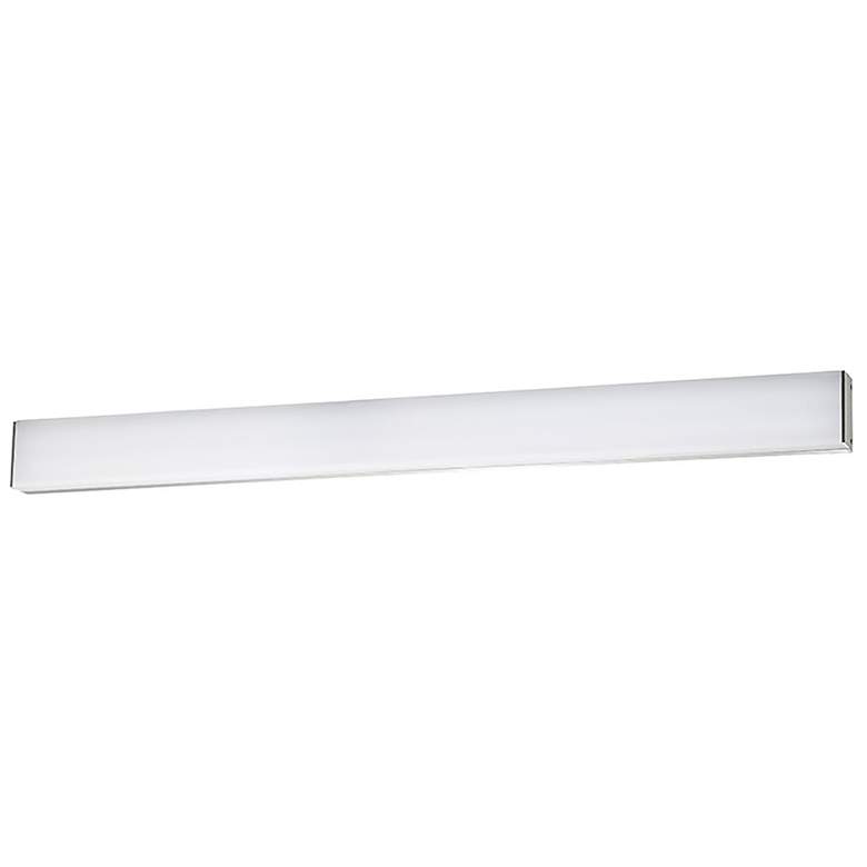 Image 1 dweLED Strip 36 inch Wide Brushed Aluminum 3500K LED Bath Light