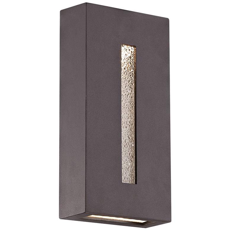 Image 2 dweLED Tao 12 inch High Bronze LED Outdoor Wall Light