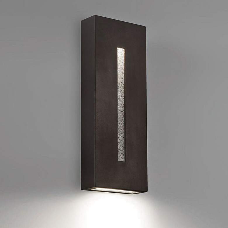 Image 3 dweLED Tao 18 inch High Bronze LED Outdoor Wall Light more views