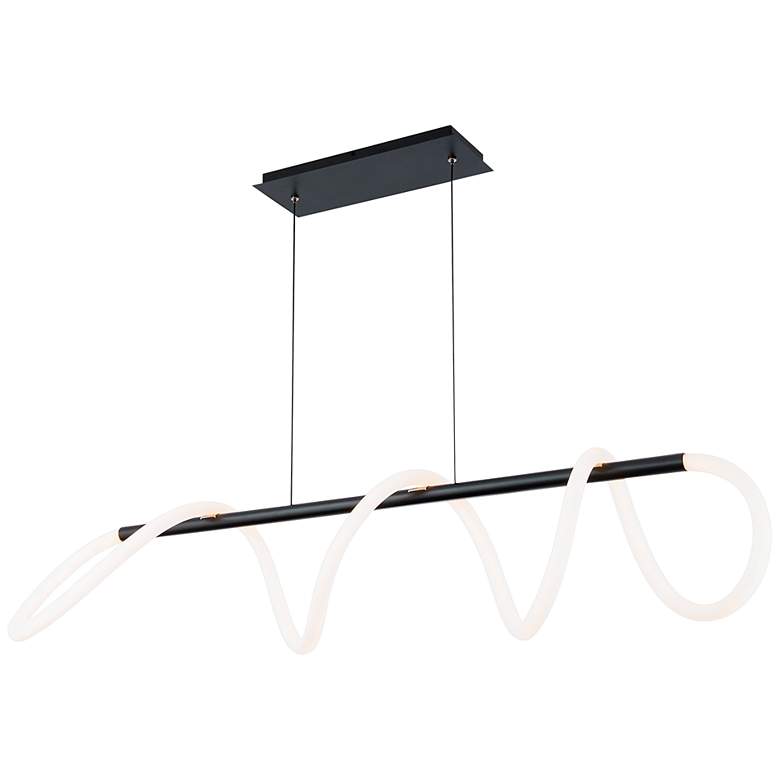 Image 5 dweLED Tightrope 45.63 inch Wide LED Modern Linear Pendant more views
