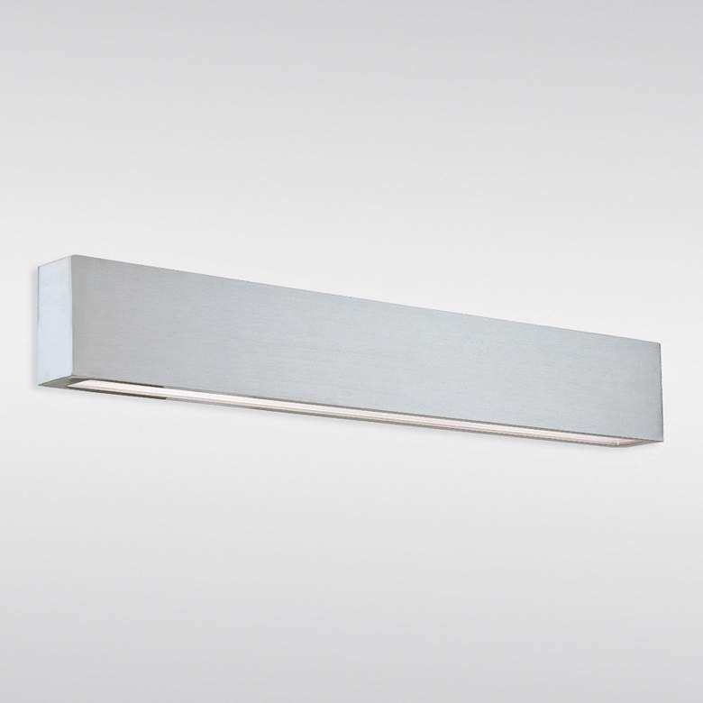 Image 3 dweLED Verve 26 inch High Brushed Aluminum LED Outdoor Wall Light more views