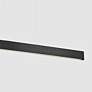 dweLED Volo 54" Wide Black Bar LED Modern Linear Pendant
