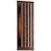 Dwell Country Rust 16 3/4" High LED Outdoor Wall Light