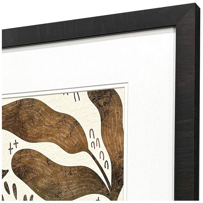 Image 3 Dyed Fall 20"W x 26"H Modern Framed Art Set of 2 more views