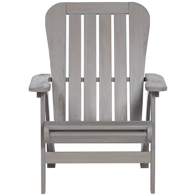 Image 5 Dylan Gray Wash Wood Adirondack Chair more views
