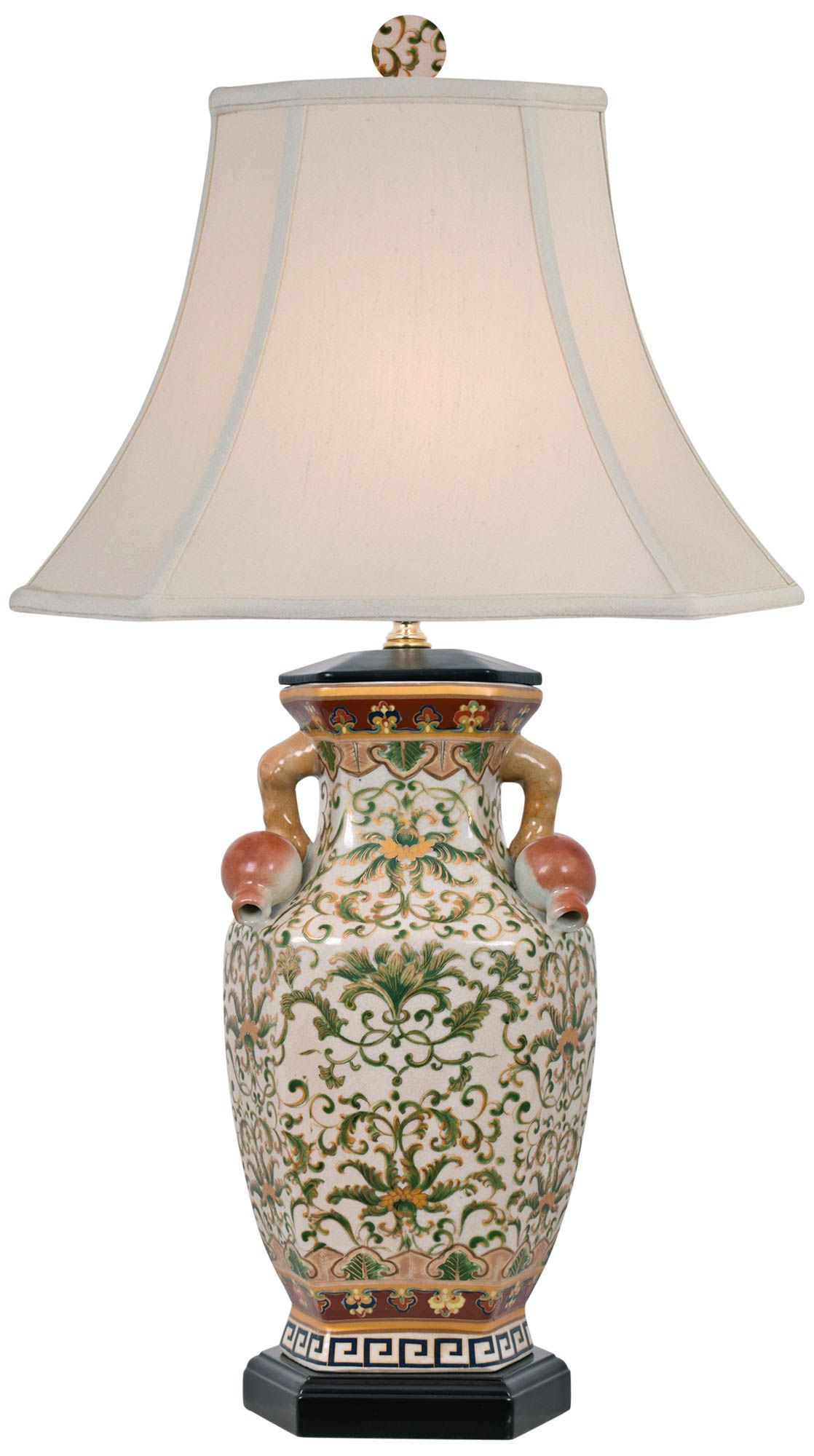 Dylan Multi-Color Porcelain Vase Table Lamp
