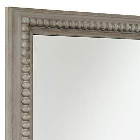 Image3 of Dylann Gray-Washed Wood 25 1/2" x 35" Rectangular Wall Mirror more views