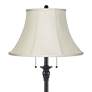 2_Dyna 58" High Black and Creme 2-Light Floor Lamp more views