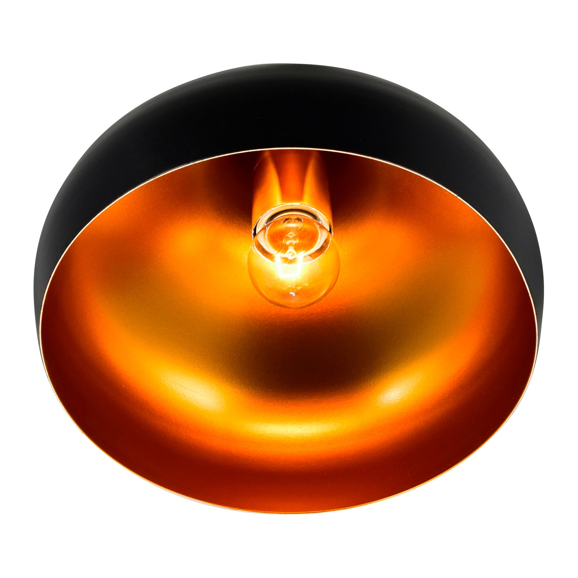 Image 4 Dynamic 1 Light 16in Black Down Pendant more views