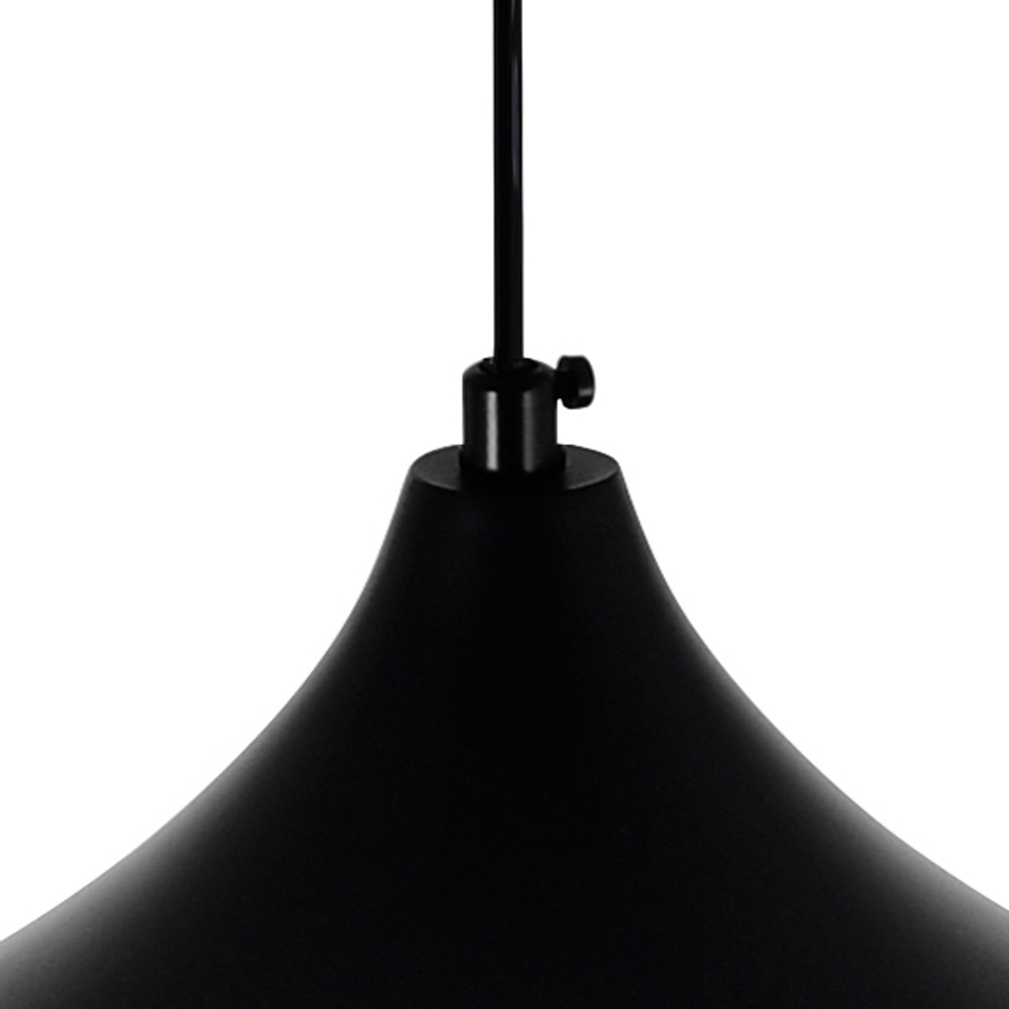 Image 2 Dynamic 1 Light Down Mini Pendant With Black Finish more views