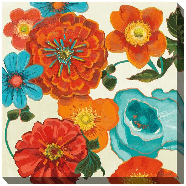 Image 1 Dynamos 24" Square All-Weather Outdoor Canvas Wall Art